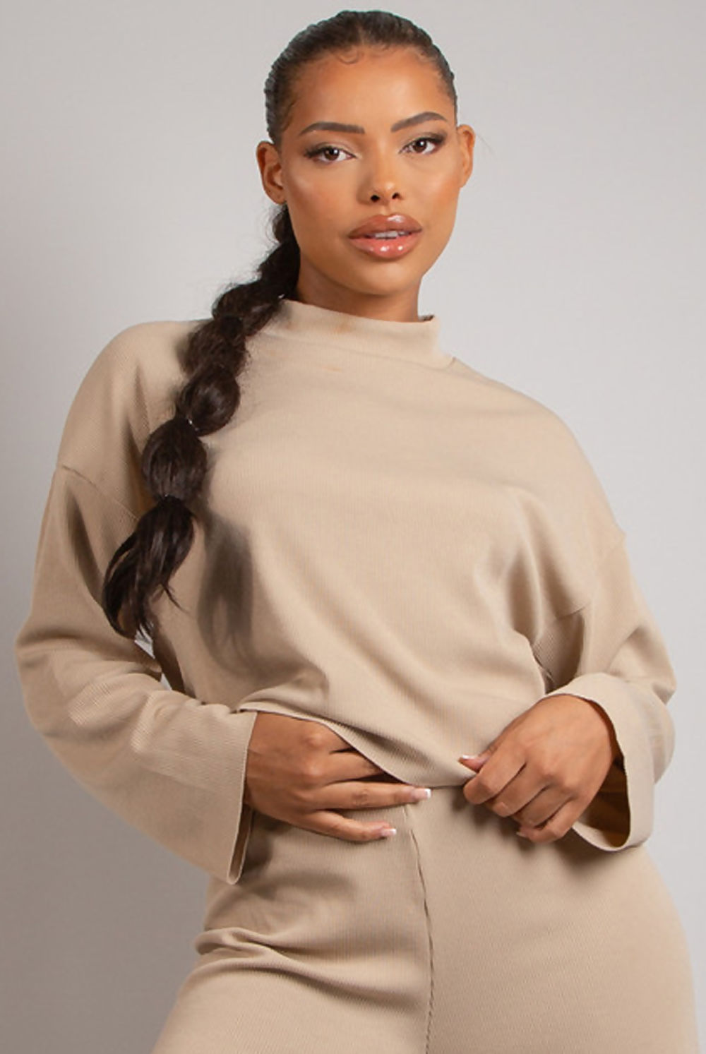 Fine Knit Turtle Neck Jumper