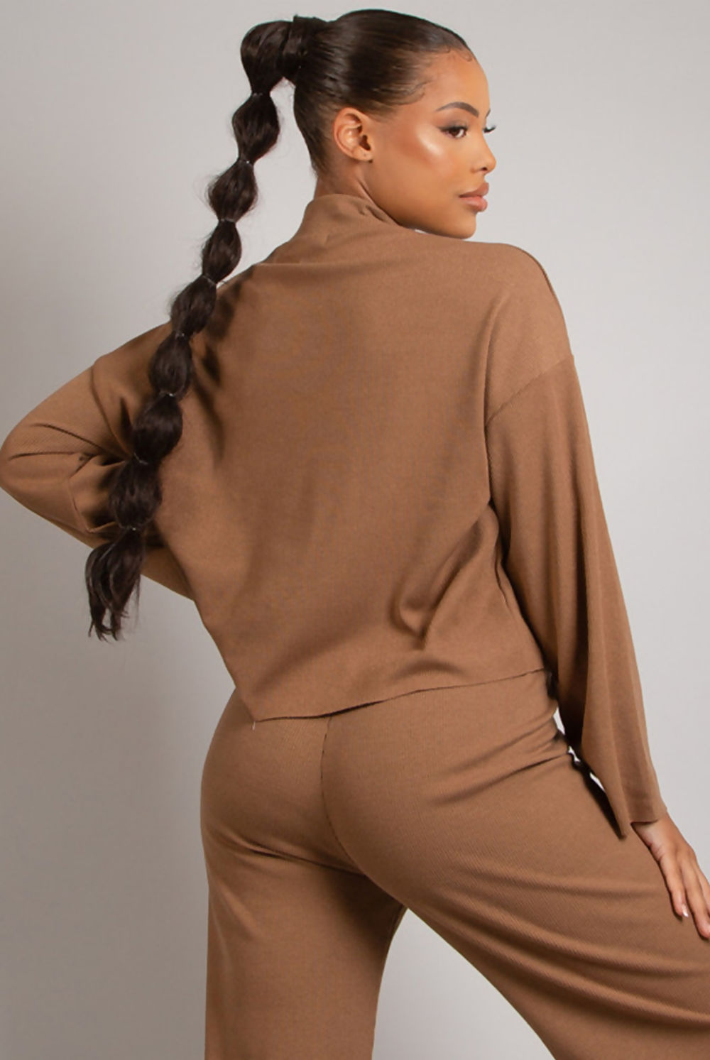 Fine Knit Turtle Neck Jumper