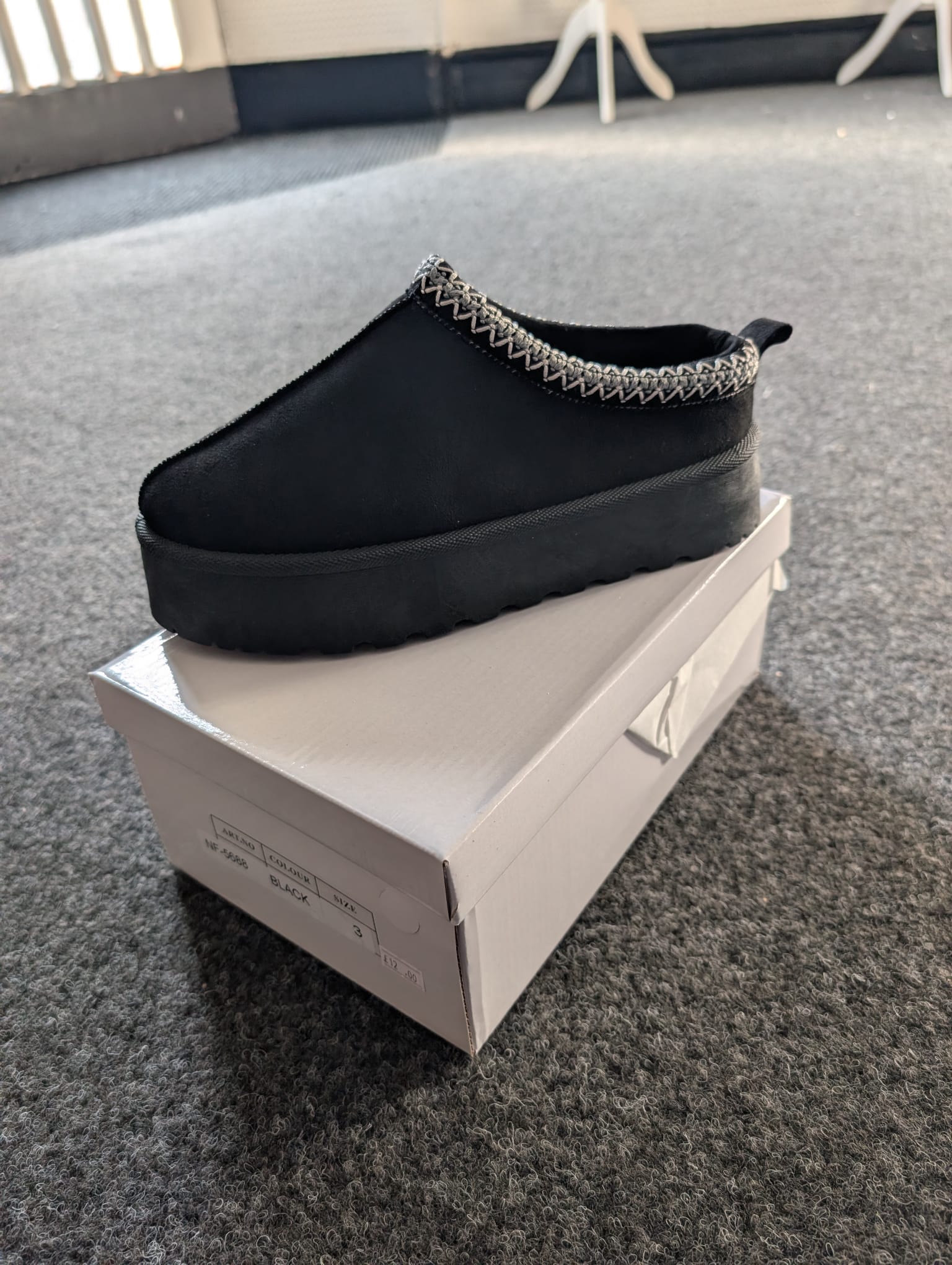Inspired UGG Platform Slippers
