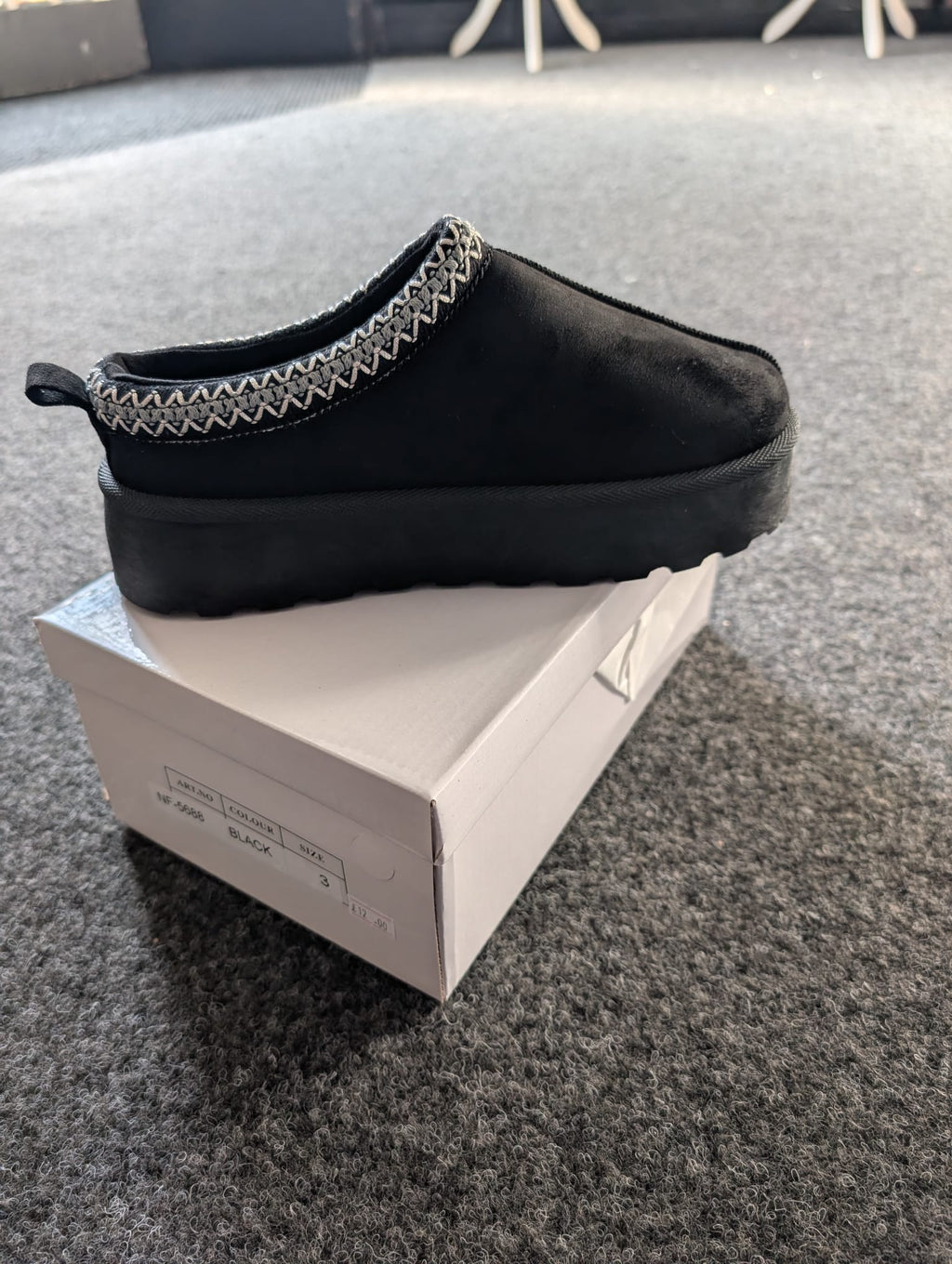 Inspired UGG Platform Slippers