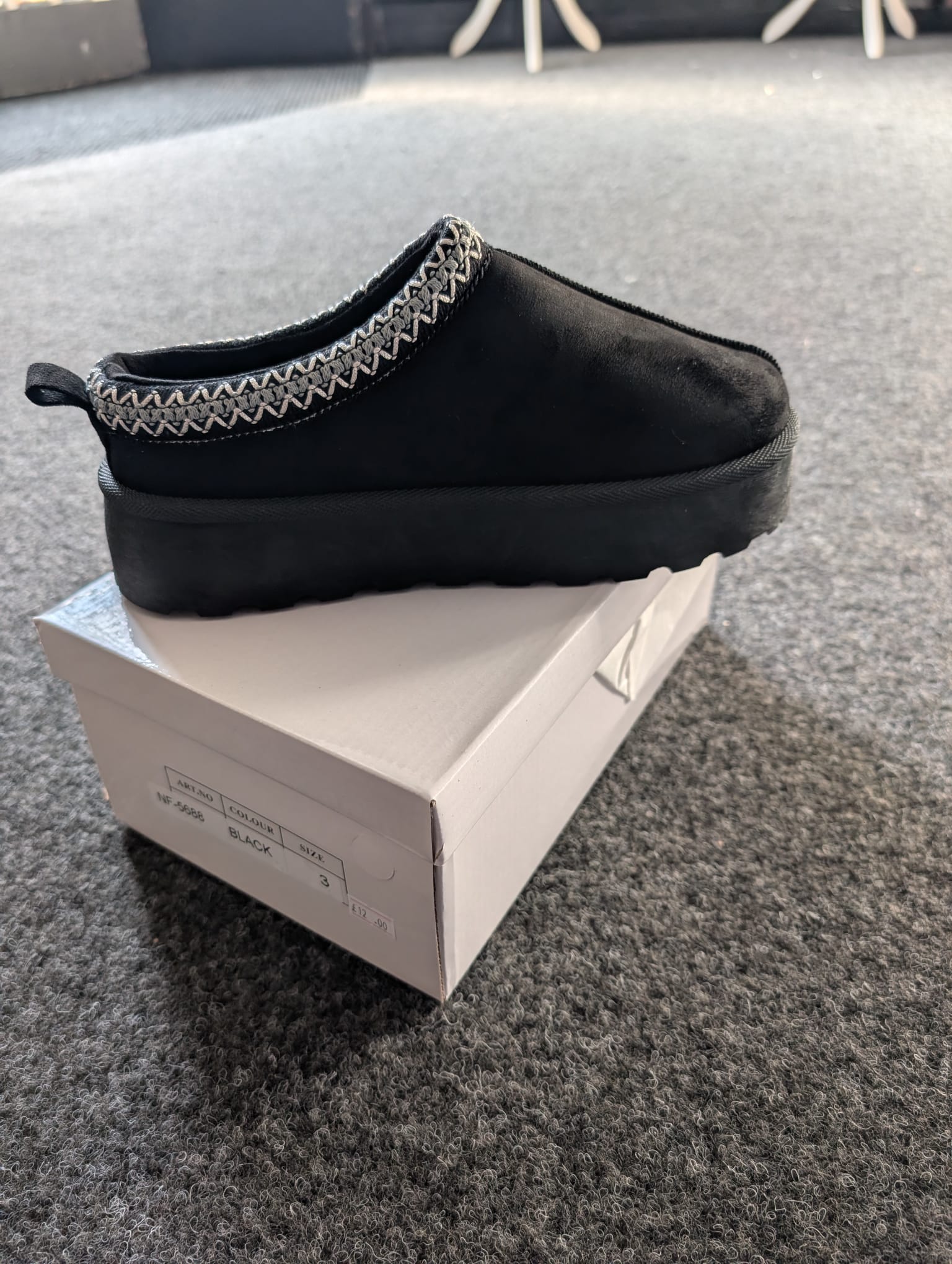 Inspired UGG Platform Slippers