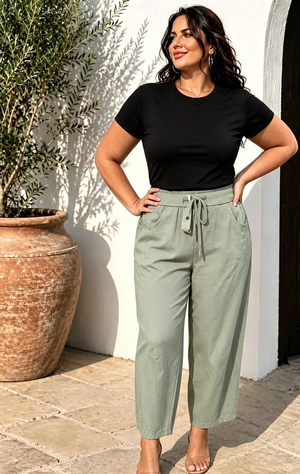 Magic Barrel Pants Elasticated Waist