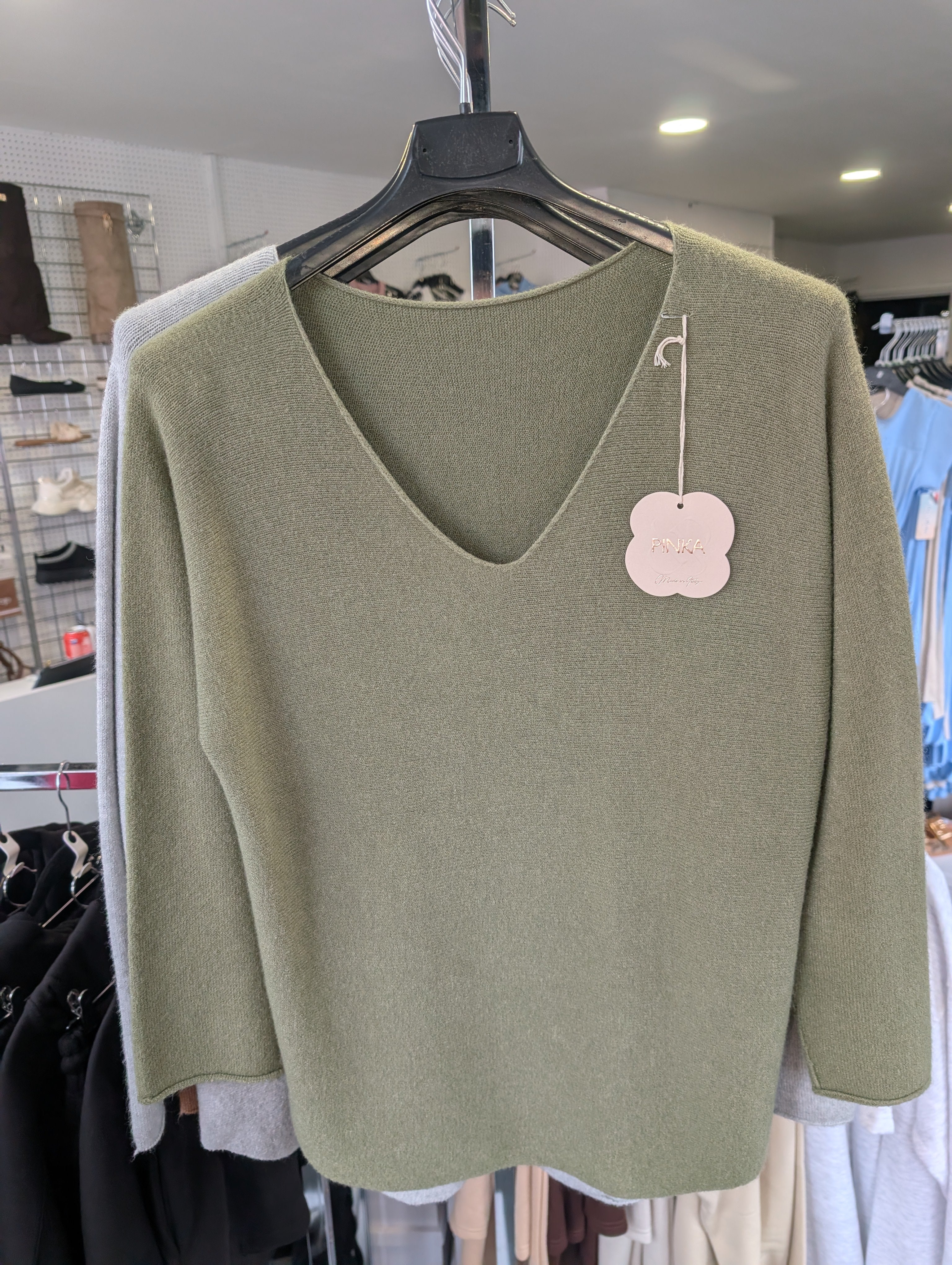 Soft Touch V-Neck Jumper