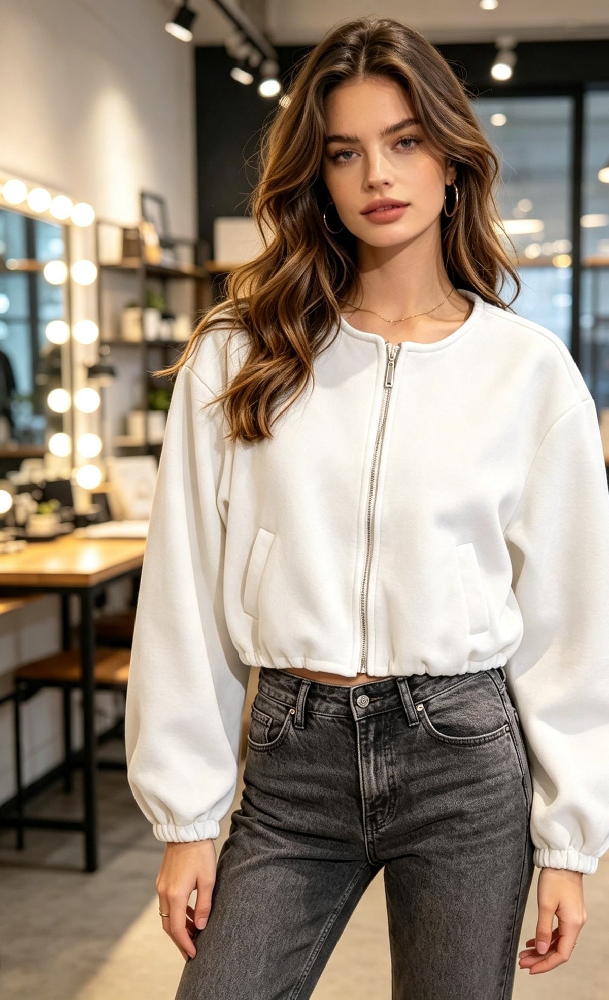 Zara Inspired Bomber Jacket