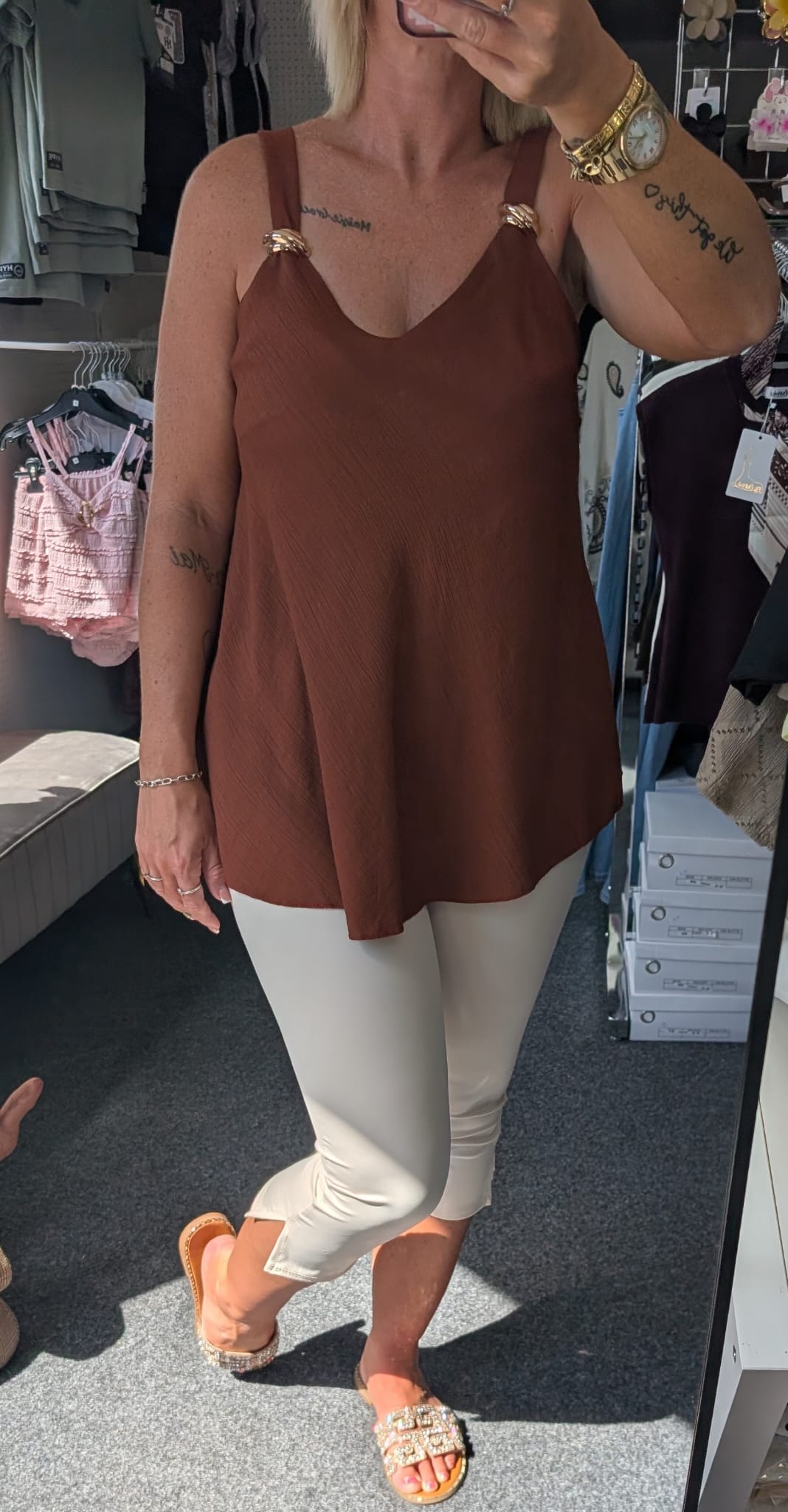 V-Neck Camisole top