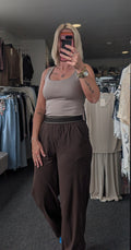 Elastic Waistband Trousers