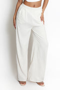 Linen Wide Leg Trousers