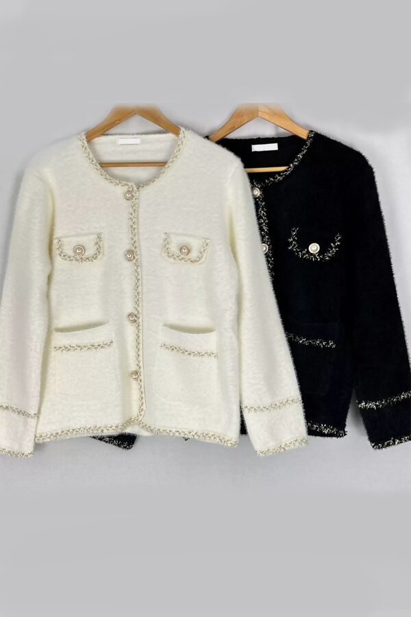 Sparkle Button Up Cardigan