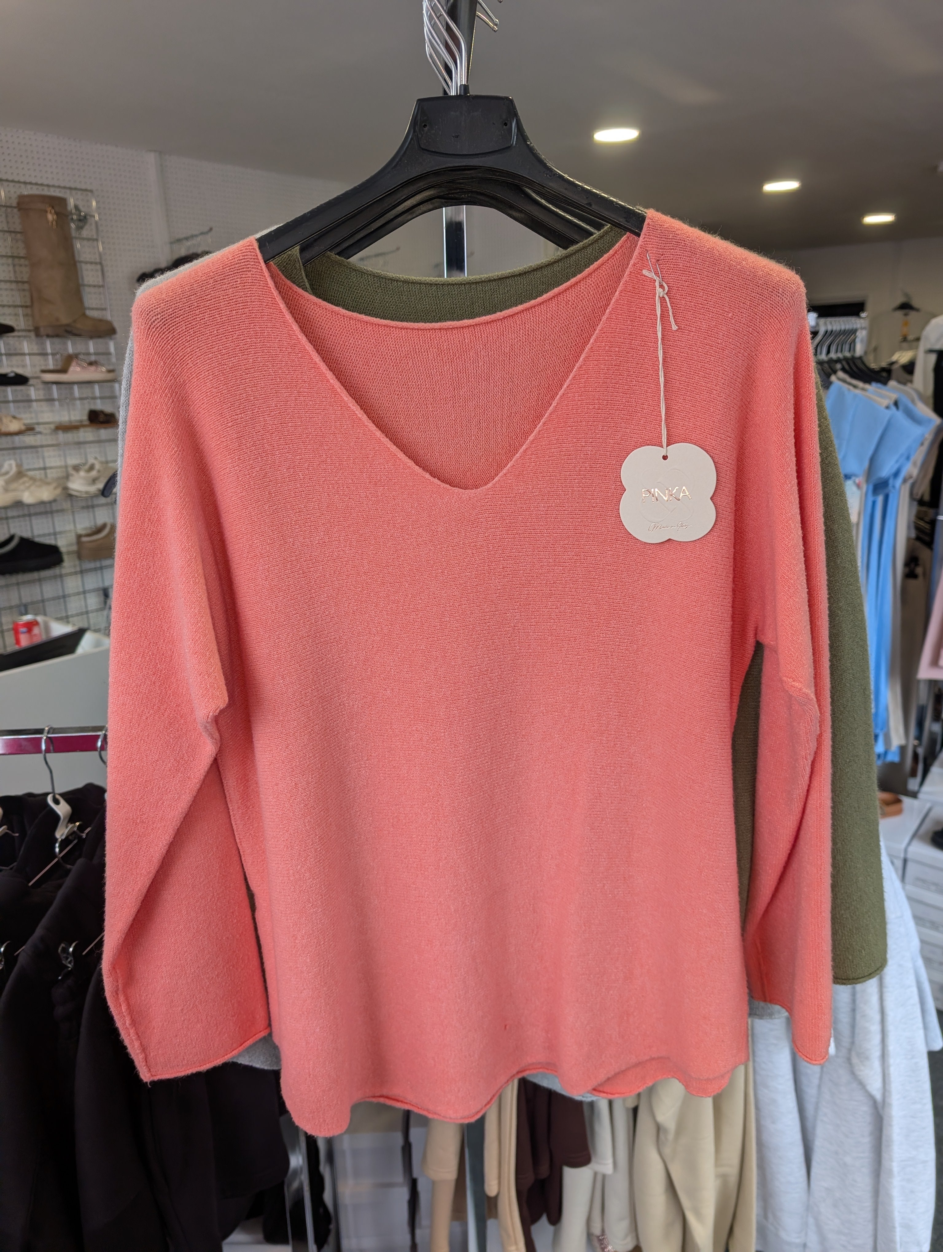 Soft Touch V-Neck Jumper