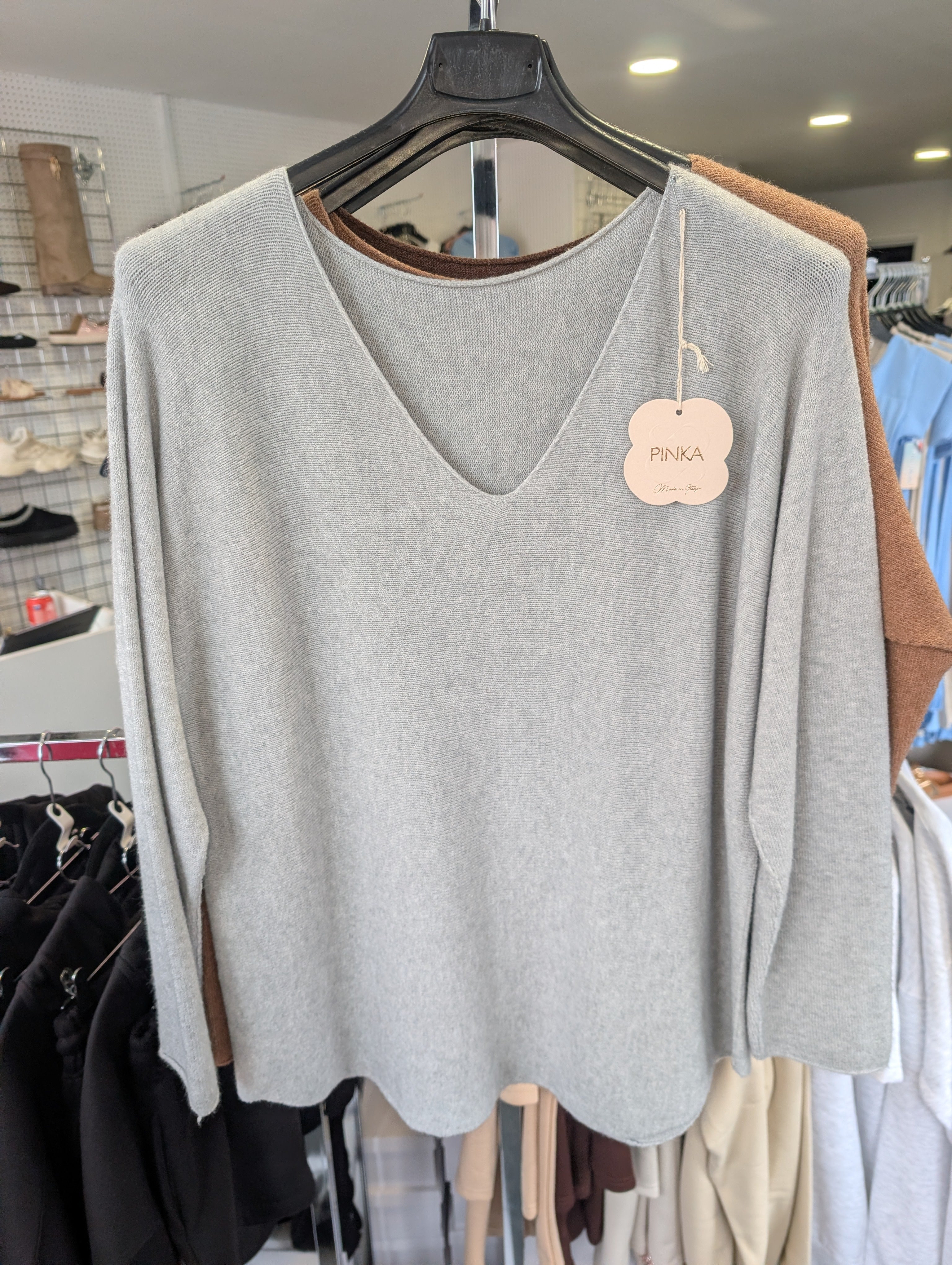 Soft Touch V-Neck Jumper