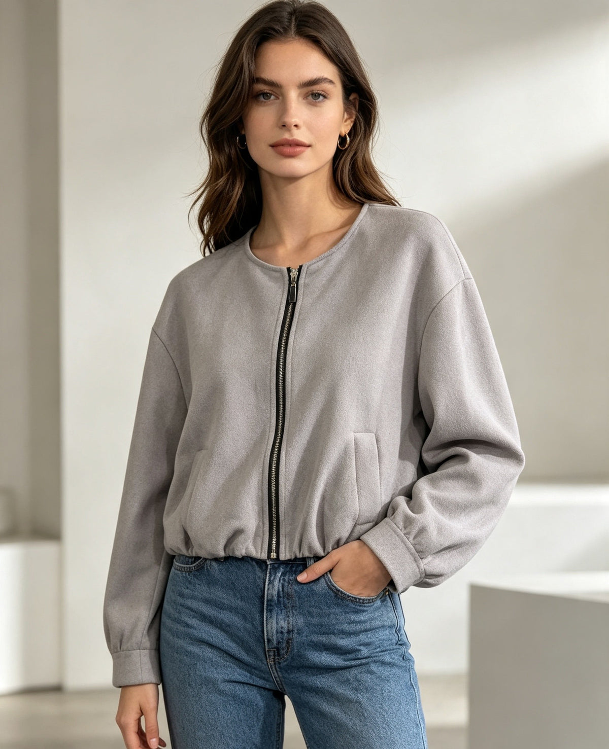 Zara Inspired Bomber Jacket