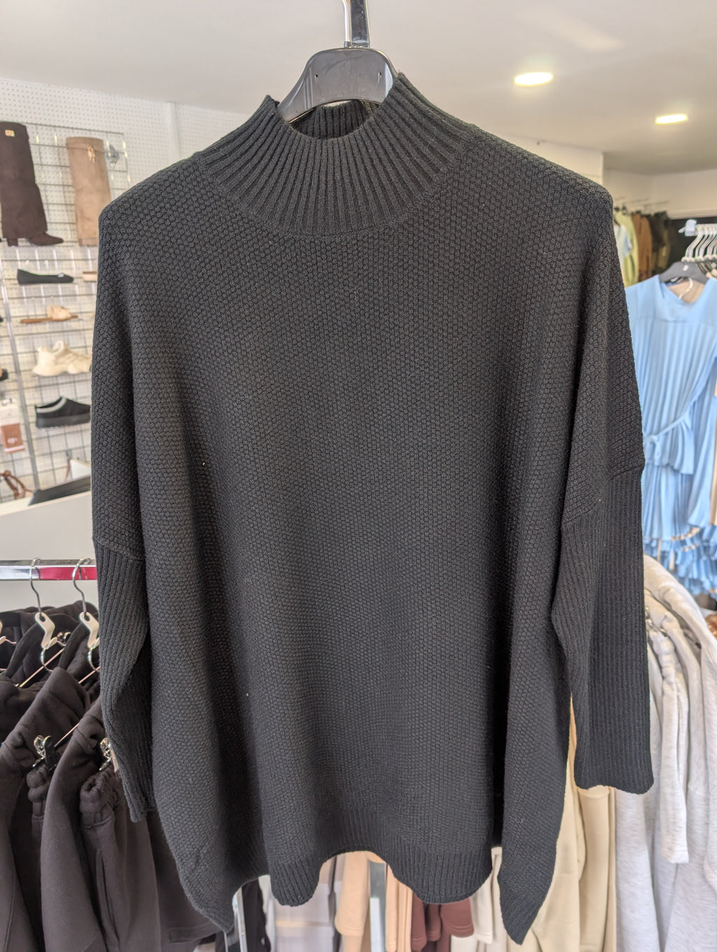 Women's Soft Knit High Neck Jumper