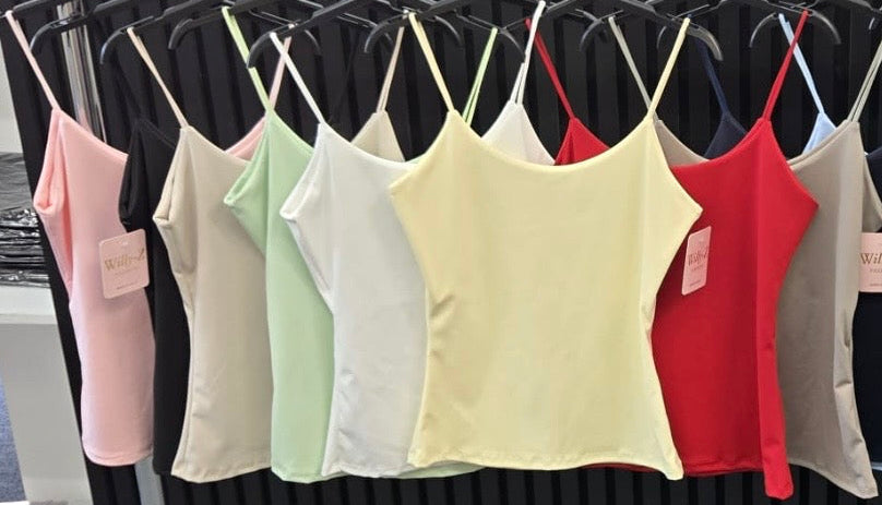 Double Layer Strappy Vest Top