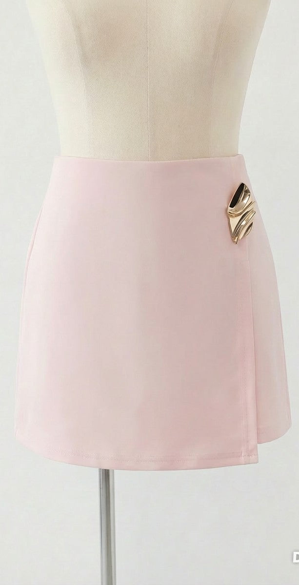 Gold Detail Skort