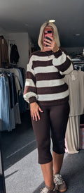 Striped Crew Neck Jumper