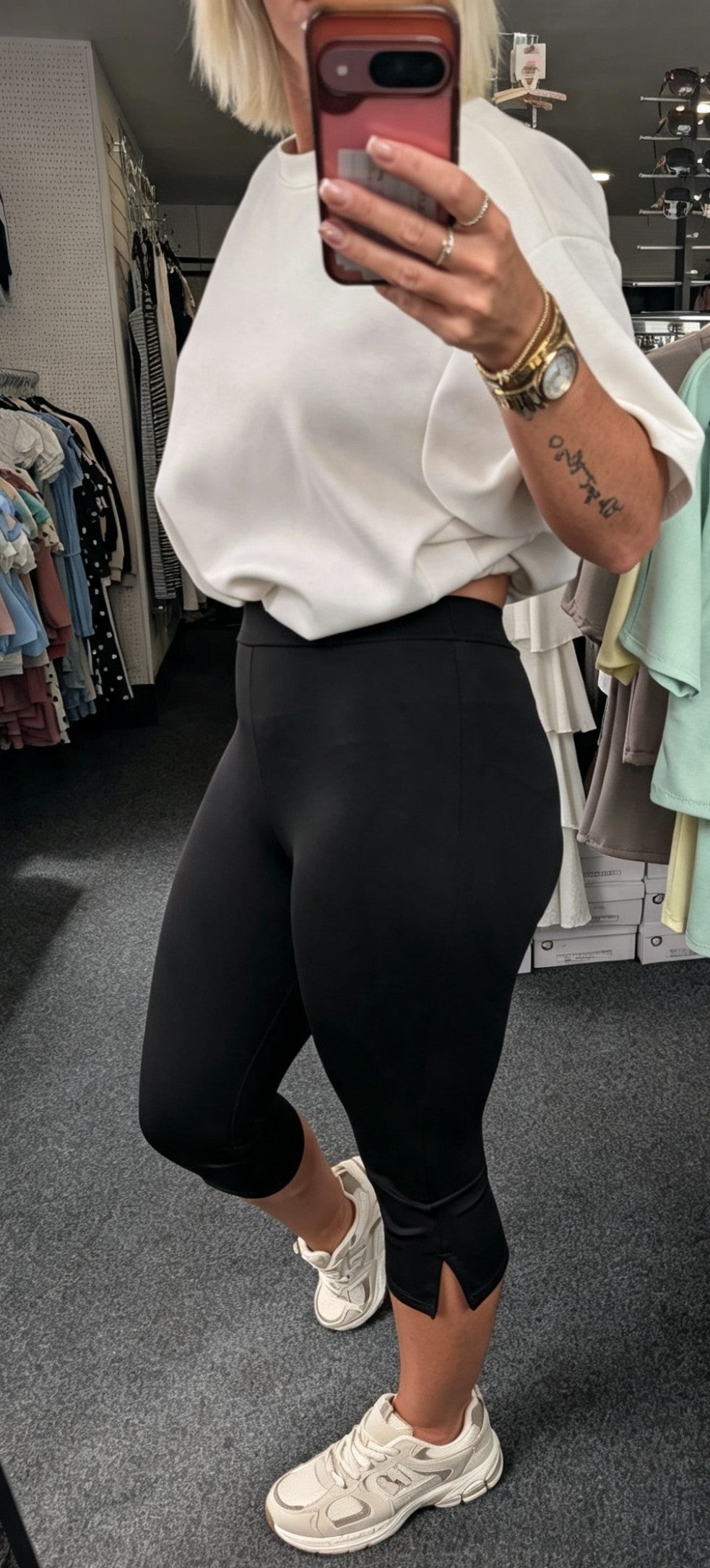 Cropped Capri Leggings