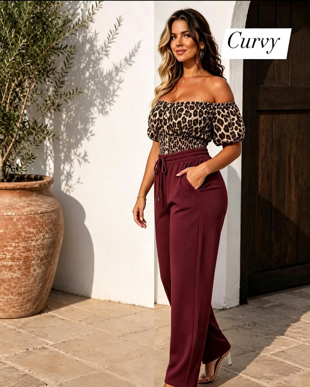 Plain Oversized Two Side Pockets Trousers