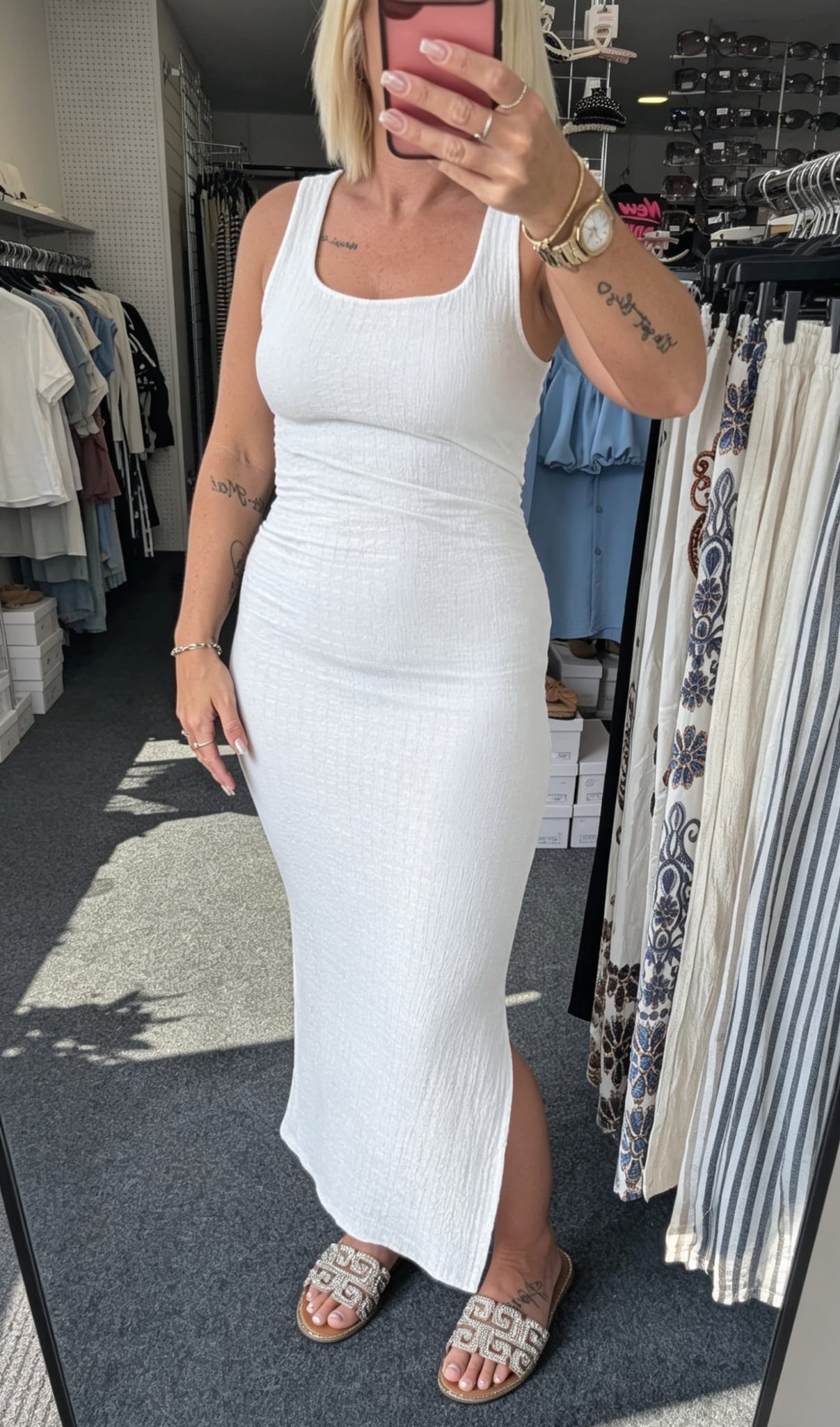 Cheesecloth Dress