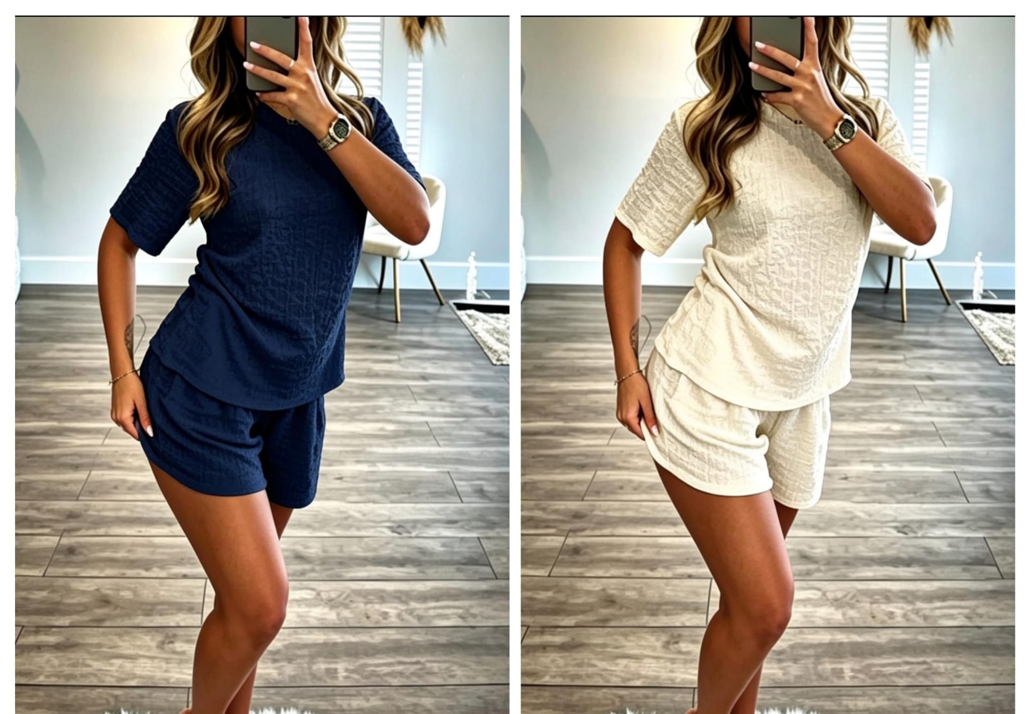 Cheesecloth Co-Ord Short Set