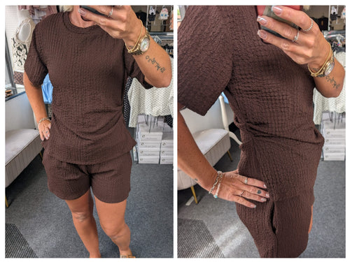 Cheesecloth Co-Ord Short Set