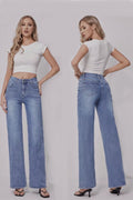 Super Stretch Wide Leg Jeans