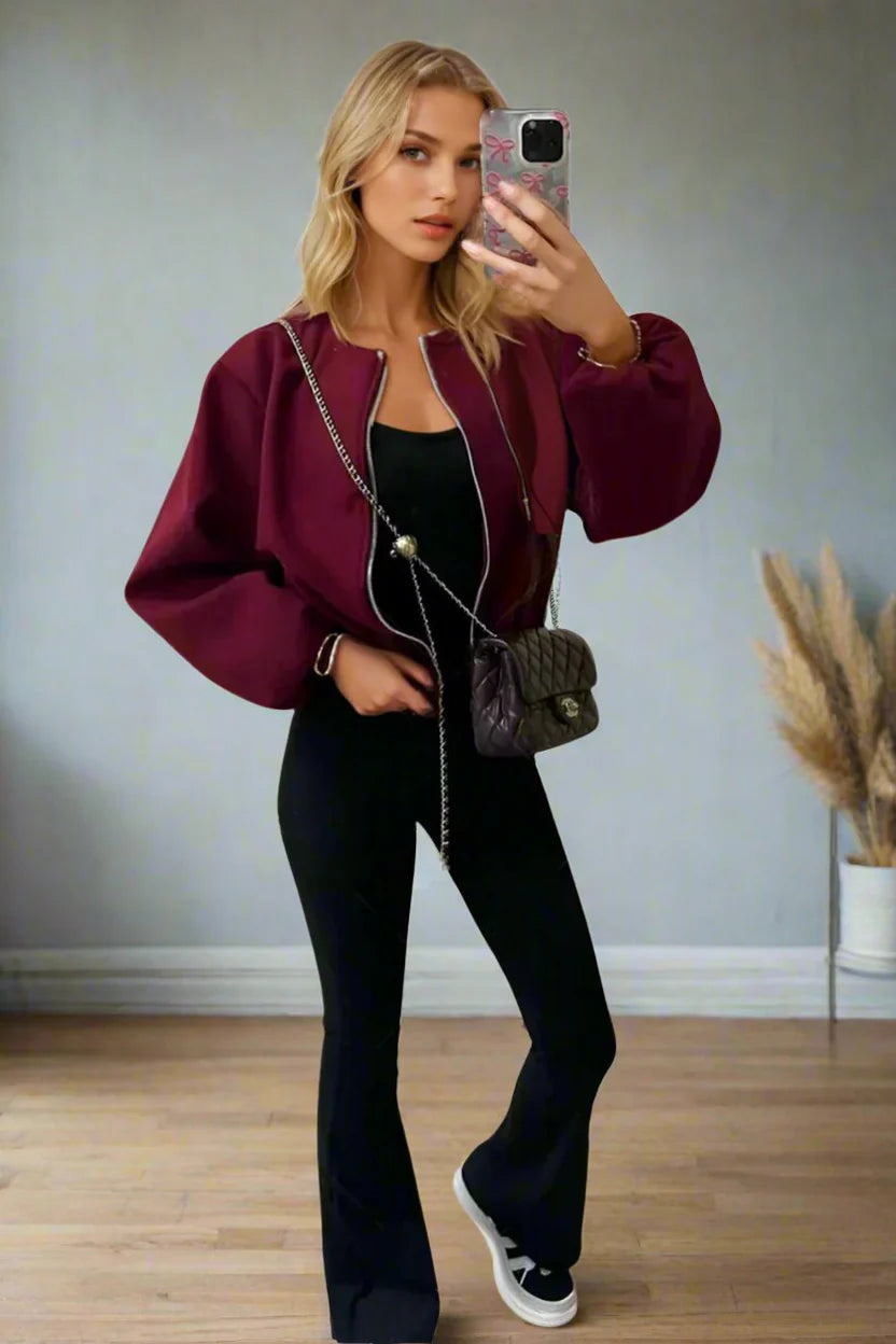 Zara Inspired Bomber Jacket